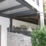 Anbaubalkon Stahltr./Geländer