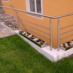 Anbaubalkon Stahltr./Geländer
