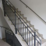 Anbaubalkon Stahltr./Geländer