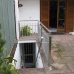Anbaubalkon Stahltr./Geländer